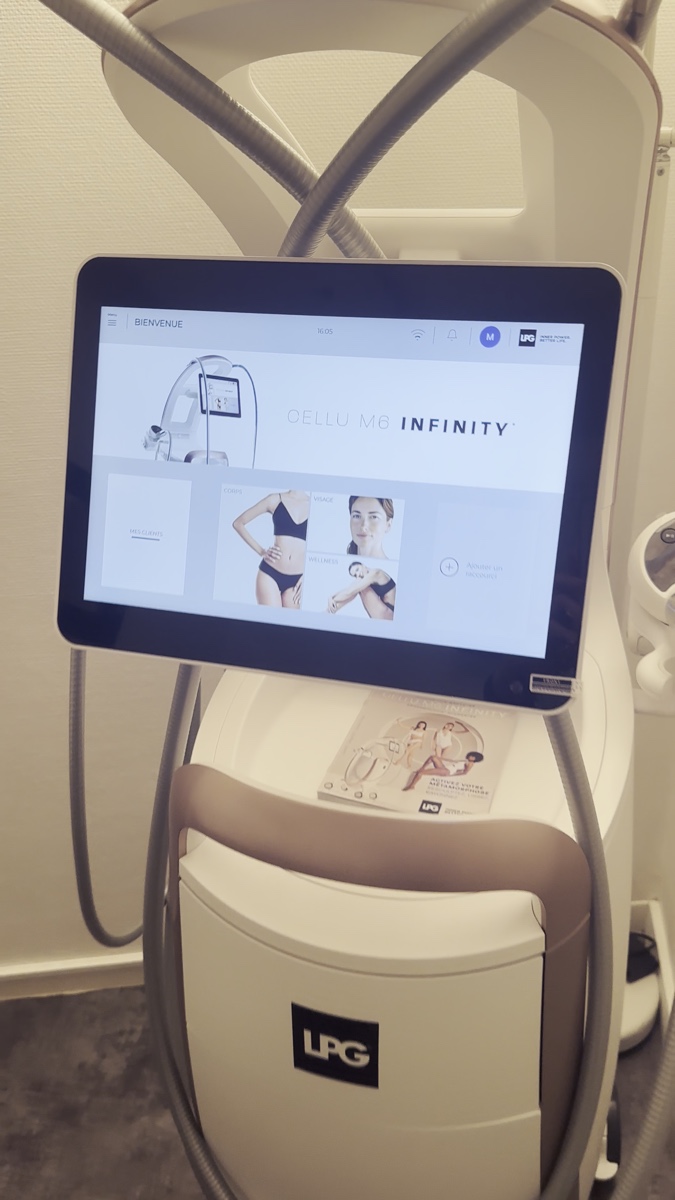 Appareil LPG Cellu M6 Infinity pour les soins du corps
